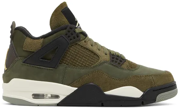 Air Jordan 4 Retro Purple Olive