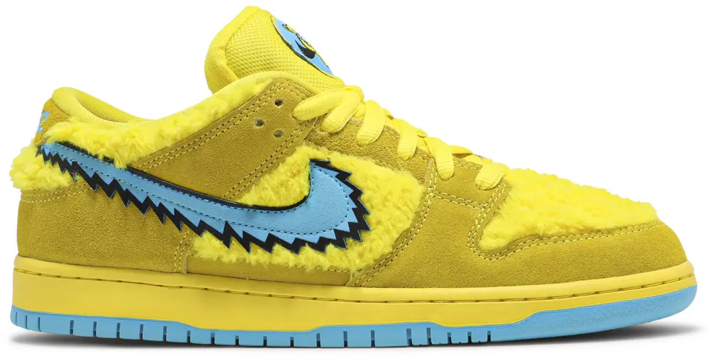 Nike SB Dunk x Grateful Dead Yellow